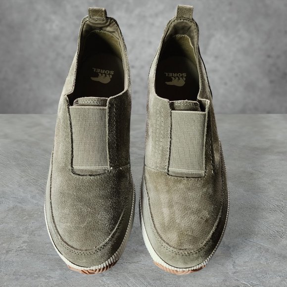 SOREL 10 1/2 Slip-Ons in Olive/Green - Picture 4 of 10
